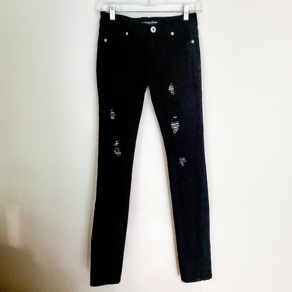 Black skinny jeans